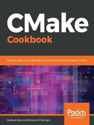 cover image of CMake Cookbook